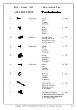 Preview for 8 page of Walker Edison ARWM3F Assembly Instructions Manual