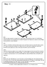 Preview for 12 page of Walker Edison ARWM3F Assembly Instructions Manual