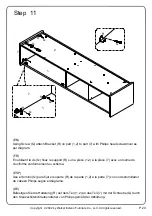 Preview for 20 page of Walker Edison ARWM3F Assembly Instructions Manual