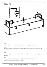 Preview for 22 page of Walker Edison ARWM3F Assembly Instructions Manual