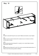 Preview for 25 page of Walker Edison ARWM3F Assembly Instructions Manual