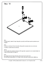 Preview for 28 page of Walker Edison ARWM3F Assembly Instructions Manual