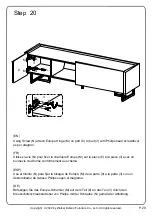 Preview for 29 page of Walker Edison ARWM3F Assembly Instructions Manual