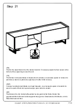 Preview for 30 page of Walker Edison ARWM3F Assembly Instructions Manual