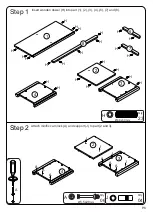 Preview for 6 page of Walker Edison B38L02D Assembly Instruction Manual