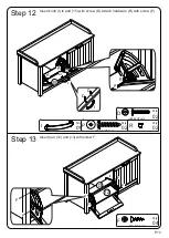 Preview for 12 page of Walker Edison B38L02D Assembly Instruction Manual