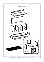 Предварительный просмотр 3 страницы Walker Edison B40WIL3DR Assembly Instructions Manual