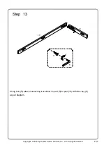 Предварительный просмотр 17 страницы Walker Edison B40WIL3DR Assembly Instructions Manual