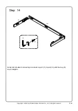 Preview for 18 page of Walker Edison B40WIL3DR Assembly Instructions Manual