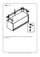 Preview for 19 page of Walker Edison B40WIL3DR Assembly Instructions Manual