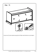 Preview for 20 page of Walker Edison B40WIL3DR Assembly Instructions Manual