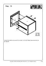 Preview for 23 page of Walker Edison B40WIL3DR Assembly Instructions Manual