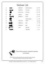 Preview for 4 page of Walker Edison B44DIAZ Assembly Instructions Manual