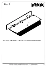 Preview for 7 page of Walker Edison B44DIAZ Assembly Instructions Manual