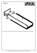 Preview for 8 page of Walker Edison B44DIAZ Assembly Instructions Manual