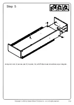 Preview for 9 page of Walker Edison B44DIAZ Assembly Instructions Manual