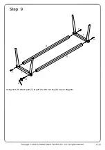 Preview for 13 page of Walker Edison B44DIAZ Assembly Instructions Manual