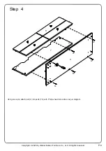 Предварительный просмотр 8 страницы Walker Edison B46MCMSB Assembly Instructions Manual