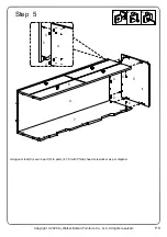 Предварительный просмотр 9 страницы Walker Edison B46MCMSB Assembly Instructions Manual