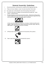 Предварительный просмотр 2 страницы Walker Edison B48ARB2DR Assembly Instructions Manual