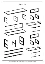 Предварительный просмотр 3 страницы Walker Edison B48ARB2DR Assembly Instructions Manual