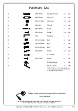 Предварительный просмотр 4 страницы Walker Edison B48ARB2DR Assembly Instructions Manual