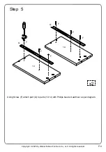 Предварительный просмотр 9 страницы Walker Edison B48ARB2DR Assembly Instructions Manual