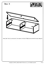 Предварительный просмотр 12 страницы Walker Edison B48ARB2DR Assembly Instructions Manual