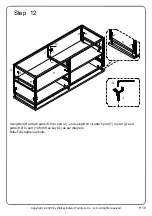 Предварительный просмотр 16 страницы Walker Edison B48ARB2DR Assembly Instructions Manual