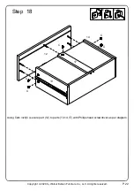 Предварительный просмотр 22 страницы Walker Edison B48ARB2DR Assembly Instructions Manual