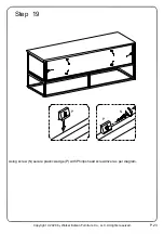 Предварительный просмотр 23 страницы Walker Edison B48ARB2DR Assembly Instructions Manual