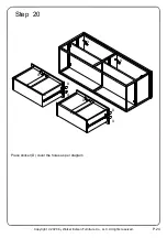 Предварительный просмотр 24 страницы Walker Edison B48ARB2DR Assembly Instructions Manual