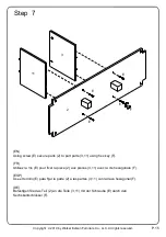 Предварительный просмотр 15 страницы Walker Edison B48MXEB Assembly Instructions Manual