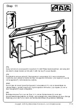 Предварительный просмотр 19 страницы Walker Edison B48MXEB Assembly Instructions Manual