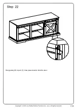 Предварительный просмотр 26 страницы Walker Edison B48SXDEB Assembly Instructions Manual