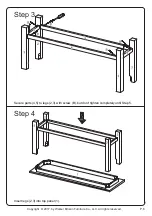 Preview for 6 page of Walker Edison B50CYSL Assembly Instructions Manual