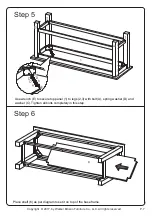 Preview for 7 page of Walker Edison B50CYSL Assembly Instructions Manual