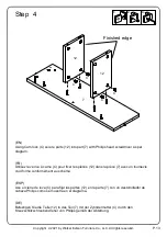 Предварительный просмотр 13 страницы Walker Edison BDBADME Assembly Instructions Manual