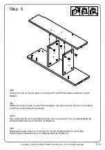 Предварительный просмотр 14 страницы Walker Edison BDBADME Assembly Instructions Manual