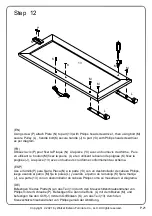 Предварительный просмотр 21 страницы Walker Edison BDBADME Assembly Instructions Manual