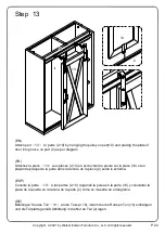 Предварительный просмотр 22 страницы Walker Edison BDBADME Assembly Instructions Manual