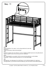 Preview for 19 page of Walker Edison BDOL Assembly Instructions Manual