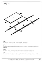 Предварительный просмотр 10 страницы Walker Edison Beaverhead Espresso Highboy W70C32 Assembly Instructions Manual