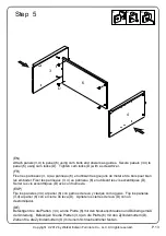 Предварительный просмотр 13 страницы Walker Edison Beaverhead Espresso Highboy W70C32 Assembly Instructions Manual