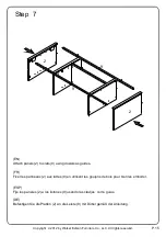 Предварительный просмотр 15 страницы Walker Edison Beaverhead Espresso Highboy W70C32 Assembly Instructions Manual