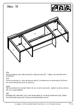 Предварительный просмотр 18 страницы Walker Edison Beaverhead Espresso Highboy W70C32 Assembly Instructions Manual