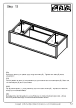 Предварительный просмотр 21 страницы Walker Edison Beaverhead Espresso Highboy W70C32 Assembly Instructions Manual