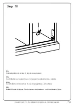 Предварительный просмотр 26 страницы Walker Edison Beaverhead Espresso Highboy W70C32 Assembly Instructions Manual