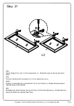 Предварительный просмотр 29 страницы Walker Edison Beaverhead Espresso Highboy W70C32 Assembly Instructions Manual