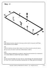 Preview for 12 page of Walker Edison BEC52SB Assembly Instructions Manual